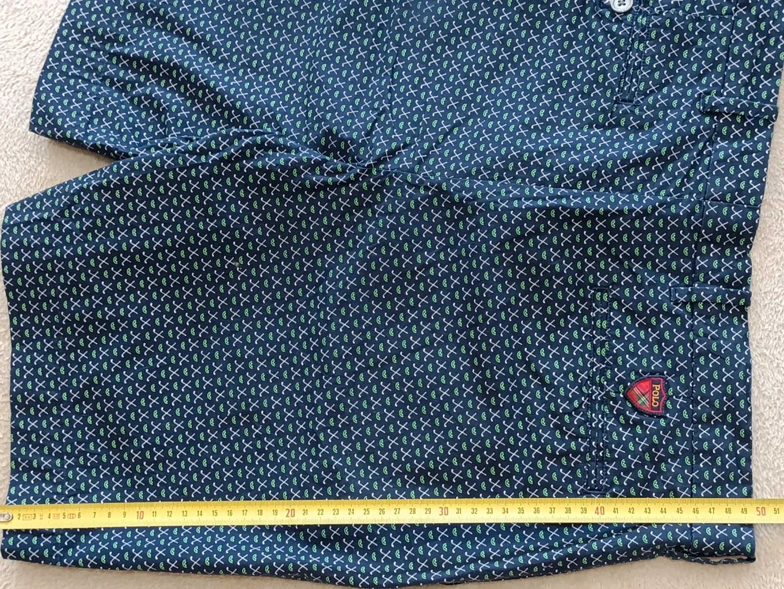 Short Polo Golf Ralph Lauren Classic Fit marineblauw Maat 34 – photo 20